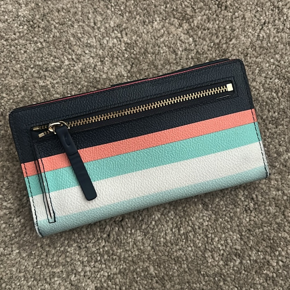 Kate Spade Multi-Color Striped Wallet - Picture 2 of 8